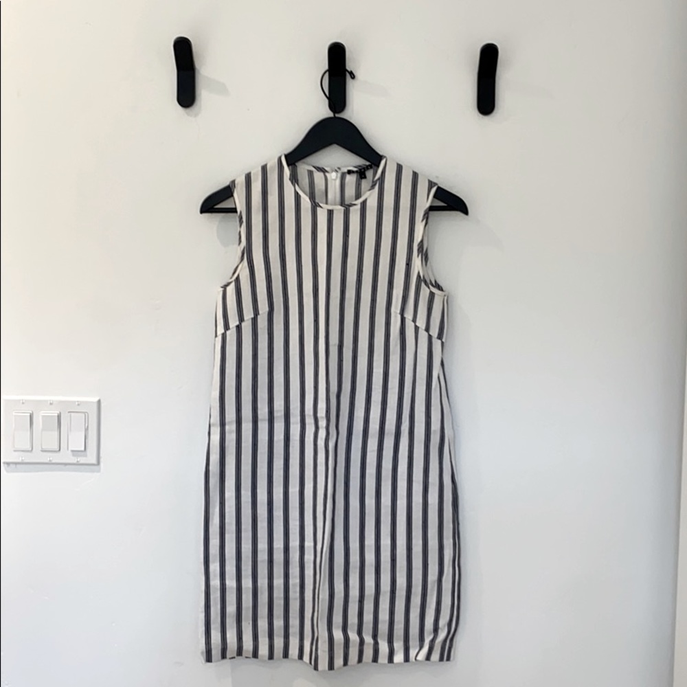 Theory linen mini dress